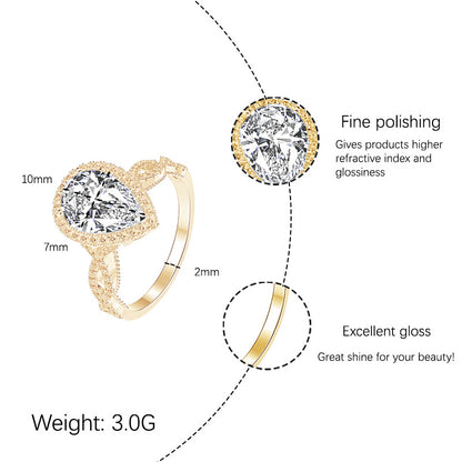 [JYJZZ191] Synthetic Moissanite S925 Silver High-end Radiant 2 CT Stylish Haute Sense Design Ring, Women's Classic Everyday Jewelry Gifts, Wedding Engagement Rings, Birthday Holiday Gifts.